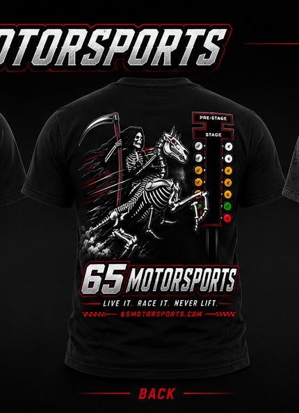 65 Motorsports graphic tee